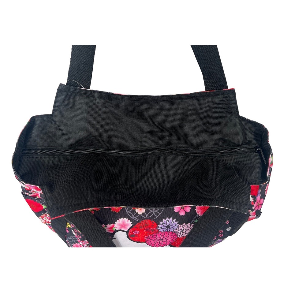 Sanrio Hello Kitty Balloon Tote Kimono Sakura‎ Zip Shoulder Bag Japan Exclusive - Picture 8 of 14